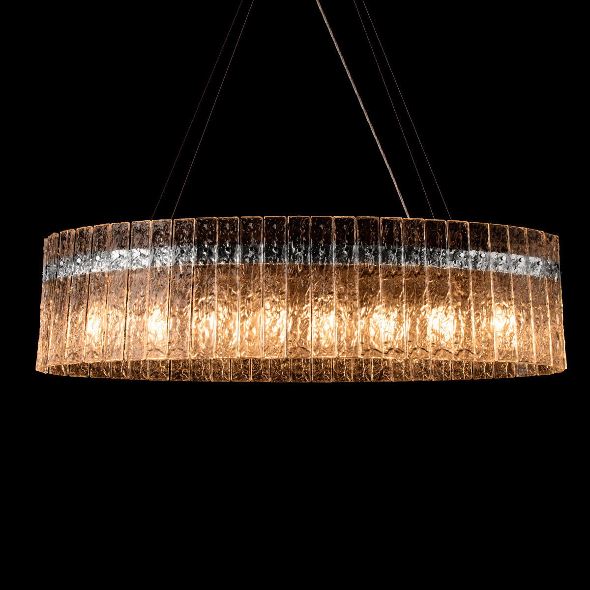 Подвесной светильник 100*30*30 см, 8*E14 LOFT IT Nevada никель 10297/1000 Nickel