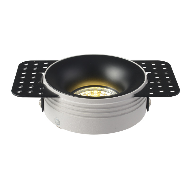 Светильник встраиваемый 8 см, Crystal Lux CLT 078C1 BL, черный