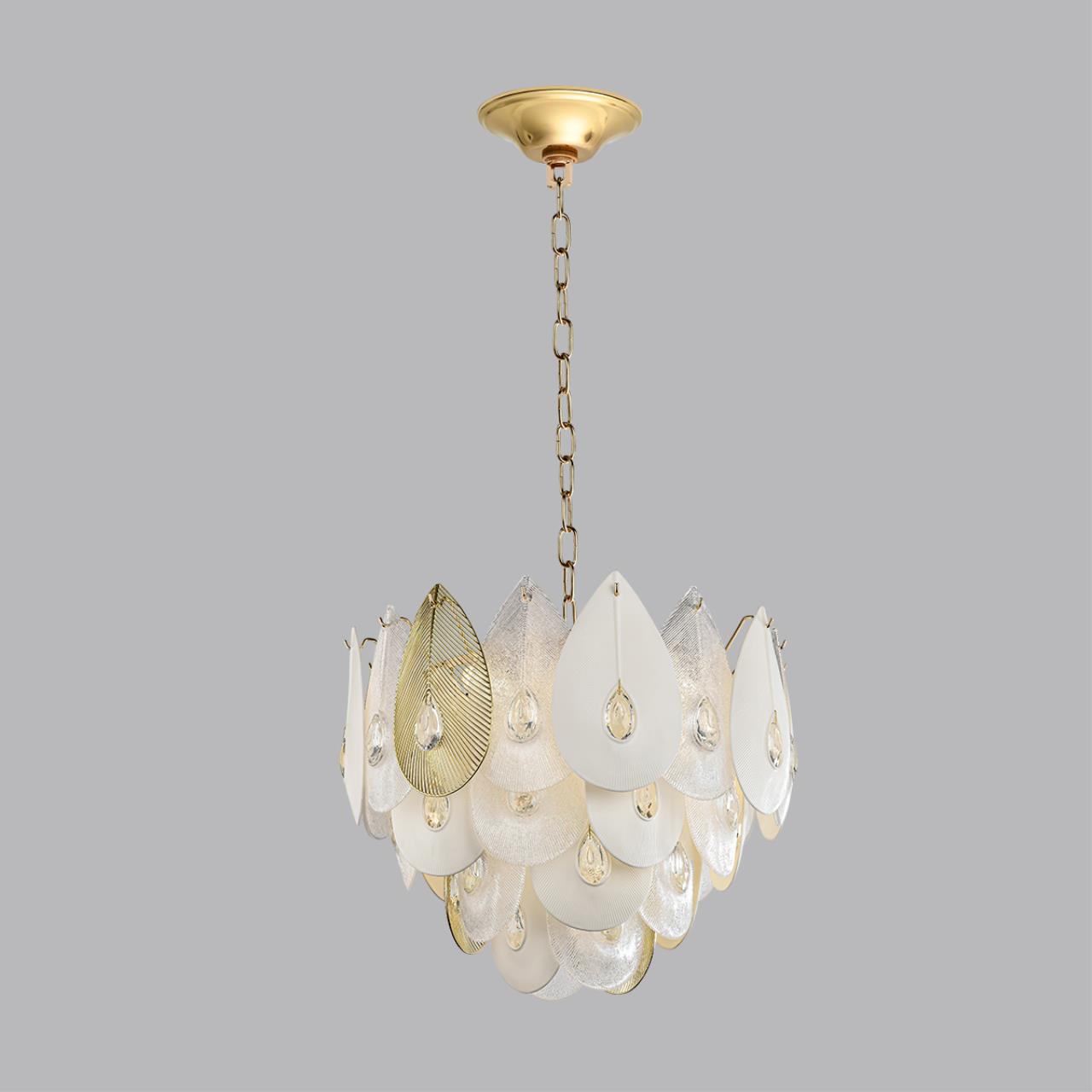 Люстра 60*60*154 см, 17 Е14*40W, Odeon Light Cabochon, золотой 5050/17