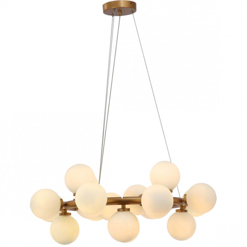 Подвесной светильник Vele Luce Orbita VL1704P20 золото, диаметр 65 см