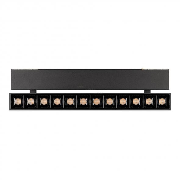 Светильник на шине Arlight 026975 32,2*3,5*9,25 см, 12W, белый (дневной)K, Светильник для магнитного шинопровода