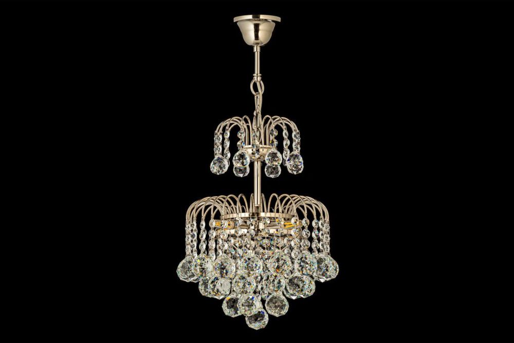 Люстра *30*38 см, 4*G9*40W, Arti Lampadari Bellagio Bellagio E 1.5.30.100 N, Матовый никель