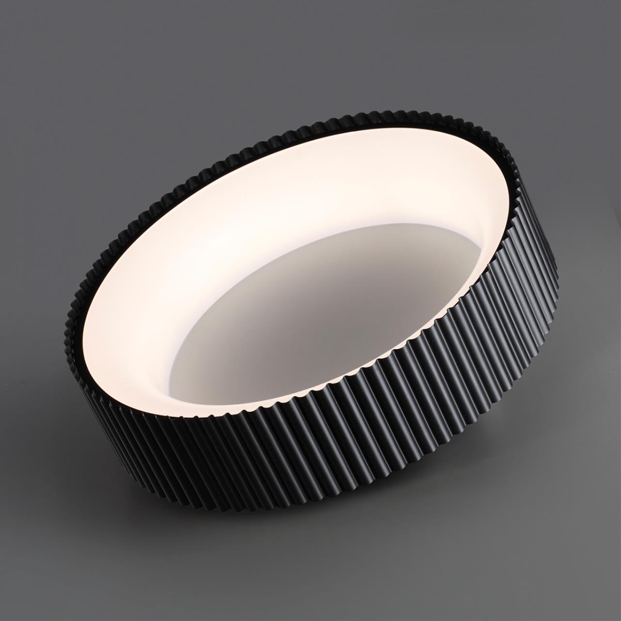 Потолочный светильник *46*13,5 см, LED 1*56W, 3000-4000-6500 К, Sonex Sharmel 7712/56L, белый/черный