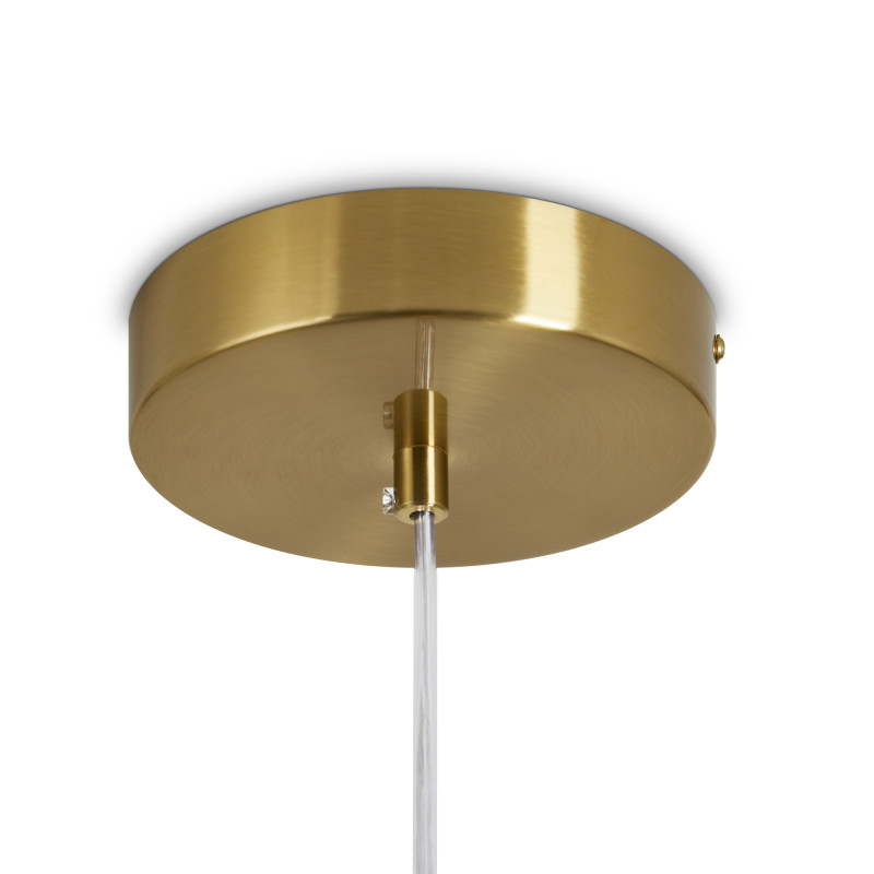 Светильник 25 см, 8W, 3000K, Freya Sabi FR6131PL-L13BS, латунь