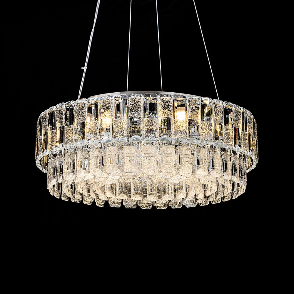 Люстра 50 см, 7*Е14*40W, Modelux  ML.7039.500 CR, Хром