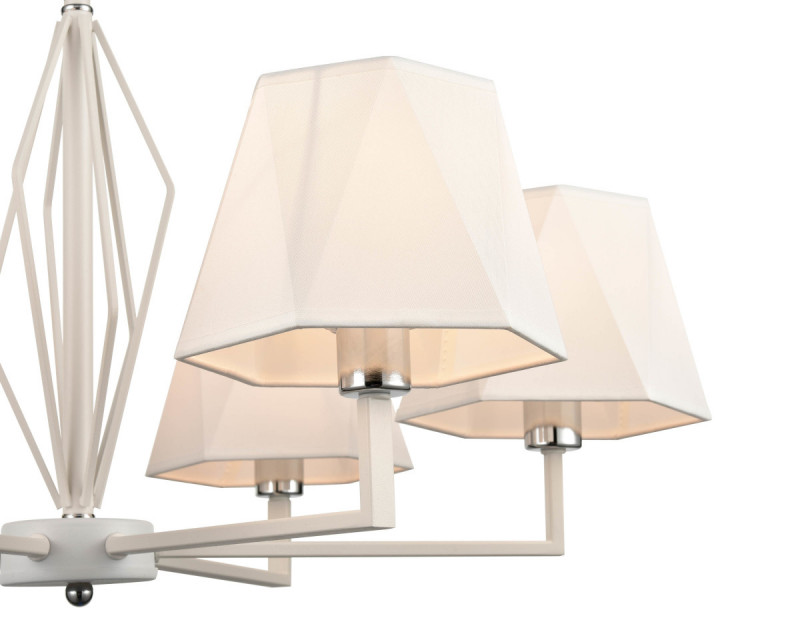 Подвесная люстра  70*90 см, 6*E14 белый Vele Luce Si VL2191L06