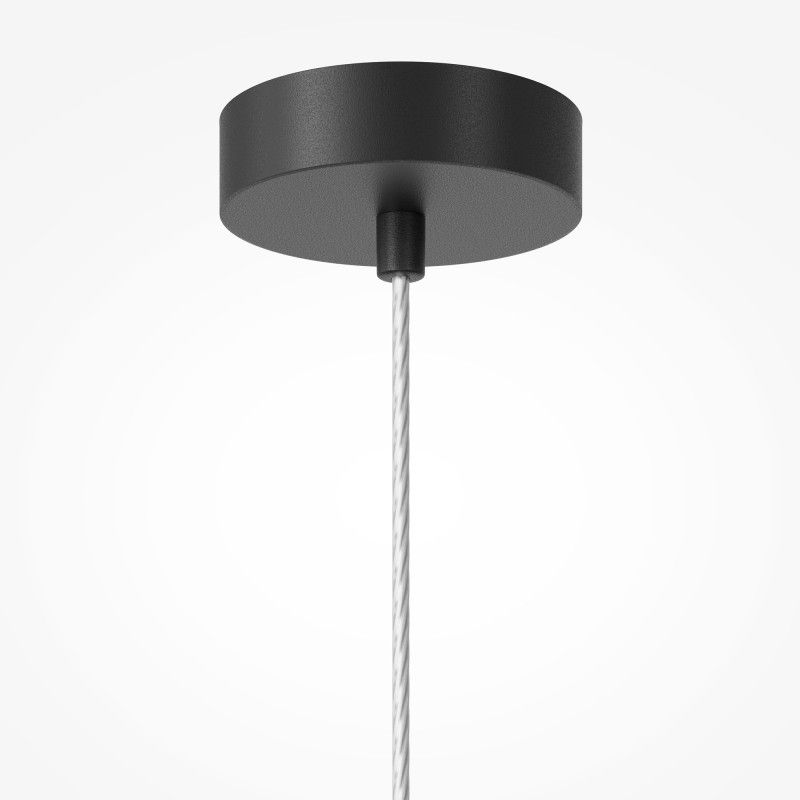 Подвесной светильник 17,5*17,5*335 см, 1*E27*60W, Maytoni Duality MOD271PL-01W1, черный
