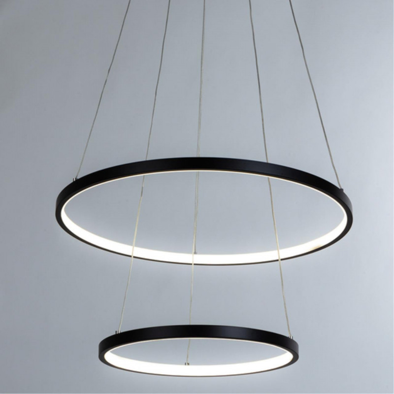 Светильник 55 см, 65W, 3000-6000K, Arte Lamp Frodo A2197SP-2BK, черный