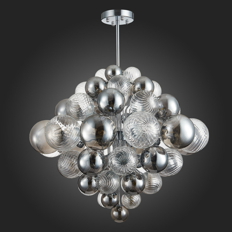 Люстра подвесная 82 см, ST LUCE VINETTO SL1124.103.29 Хром