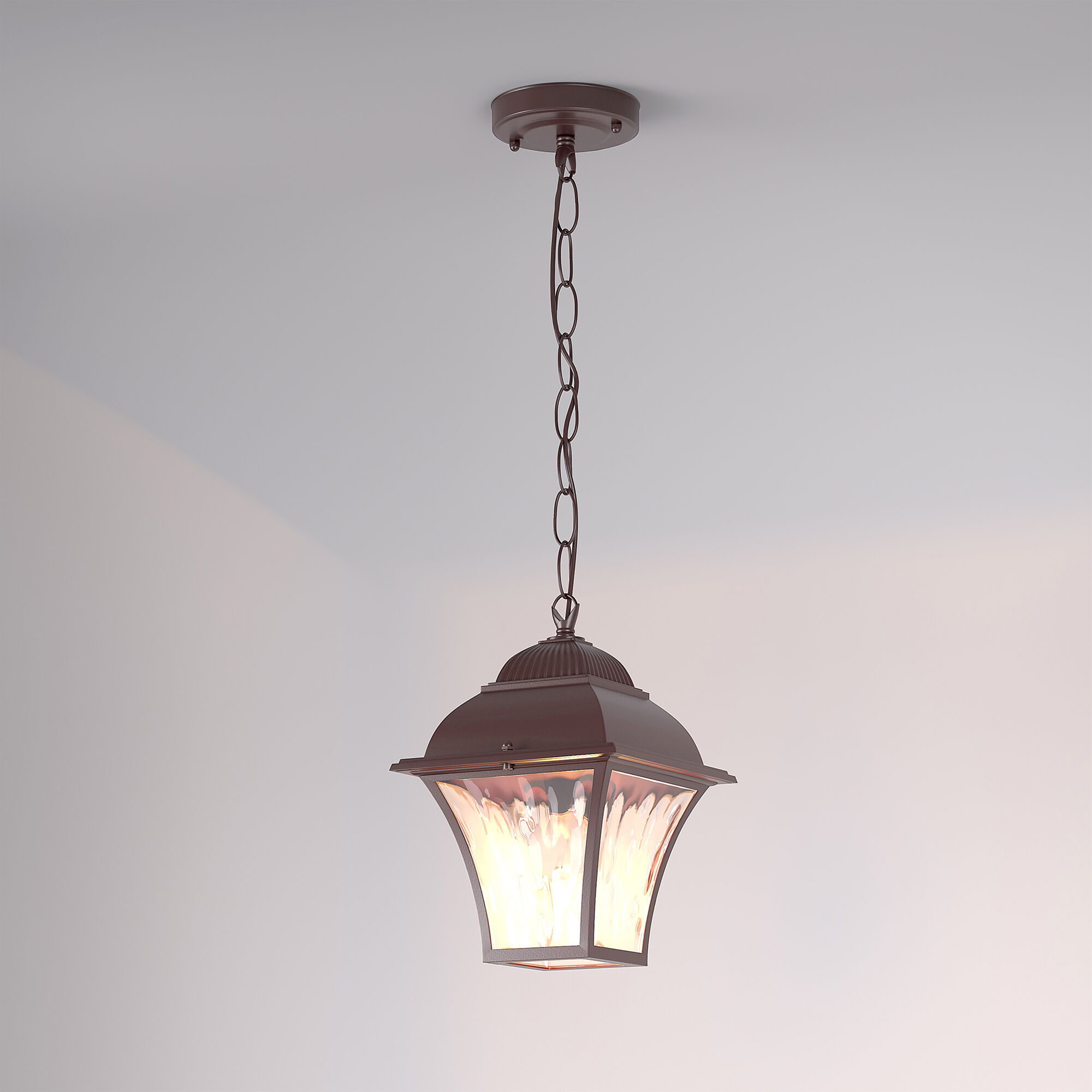 Apus H шоколад уличный подвесной светильник IP33 GL 1009H Elektrostandard
