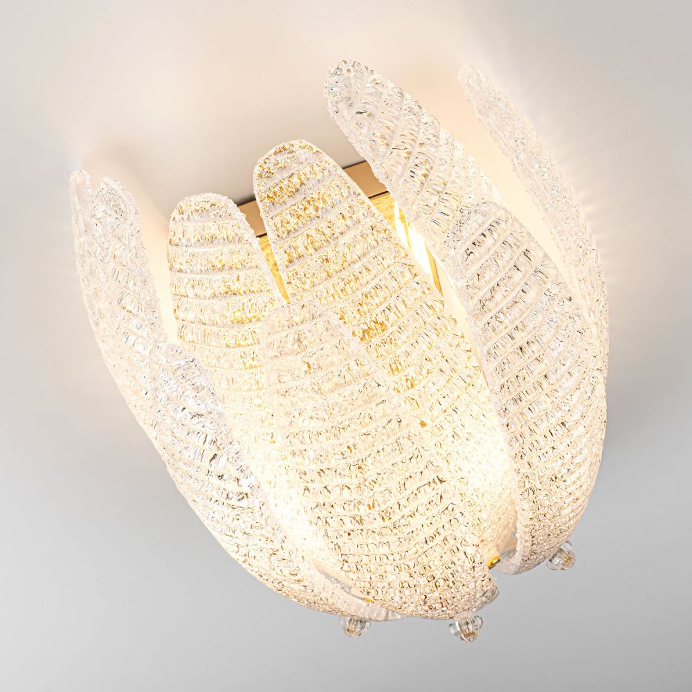 Настенный светильник 33 см, Modelux ML.9555.300 CP, шампань