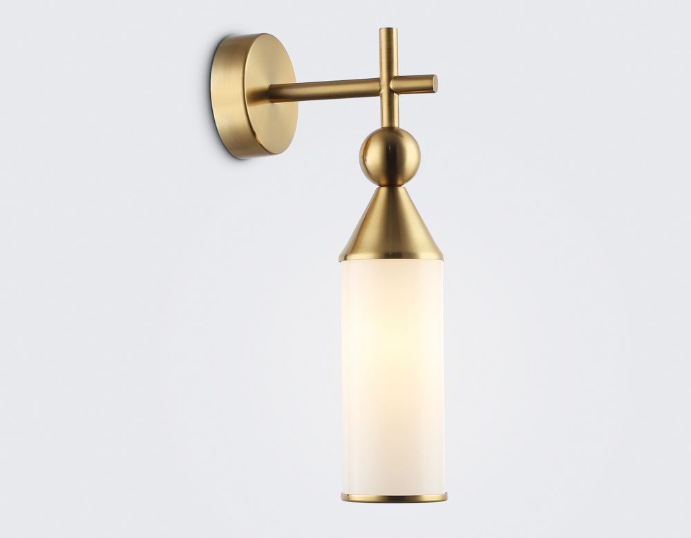 Бра 14*8*31- см, 1*E14*40W, K, Ambrella Light High Light LH55280, латунь