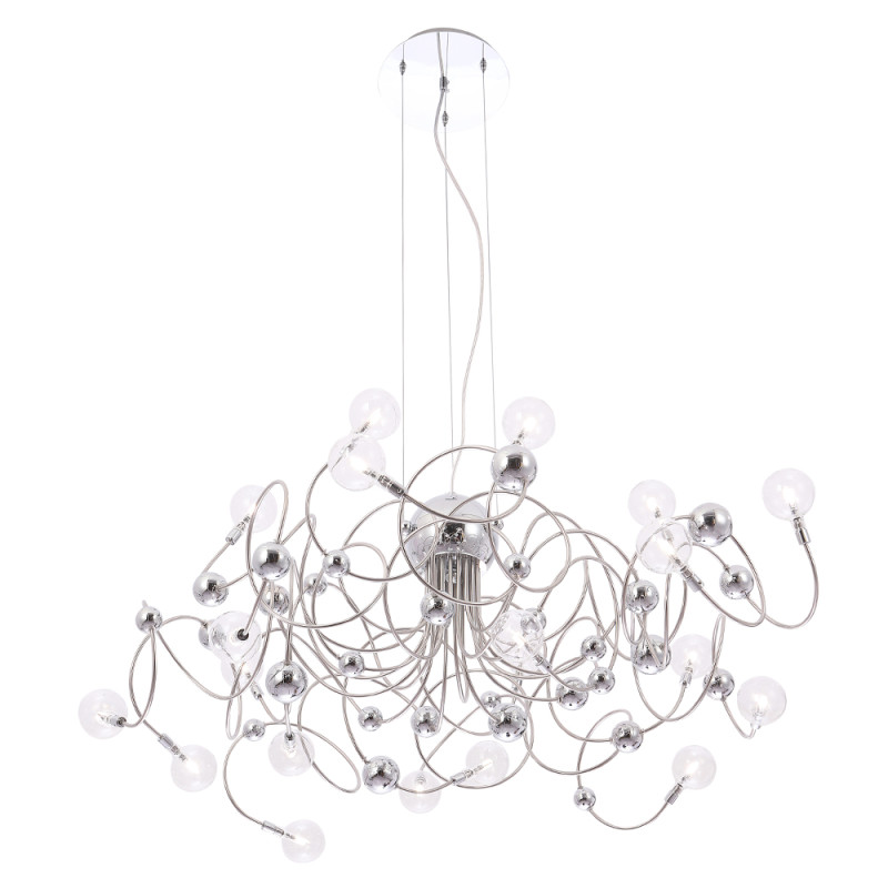 Люстра 80*30 см, 20*LED G4 *2W Хром Crystal Lux MEDUSA SP20 CHROME