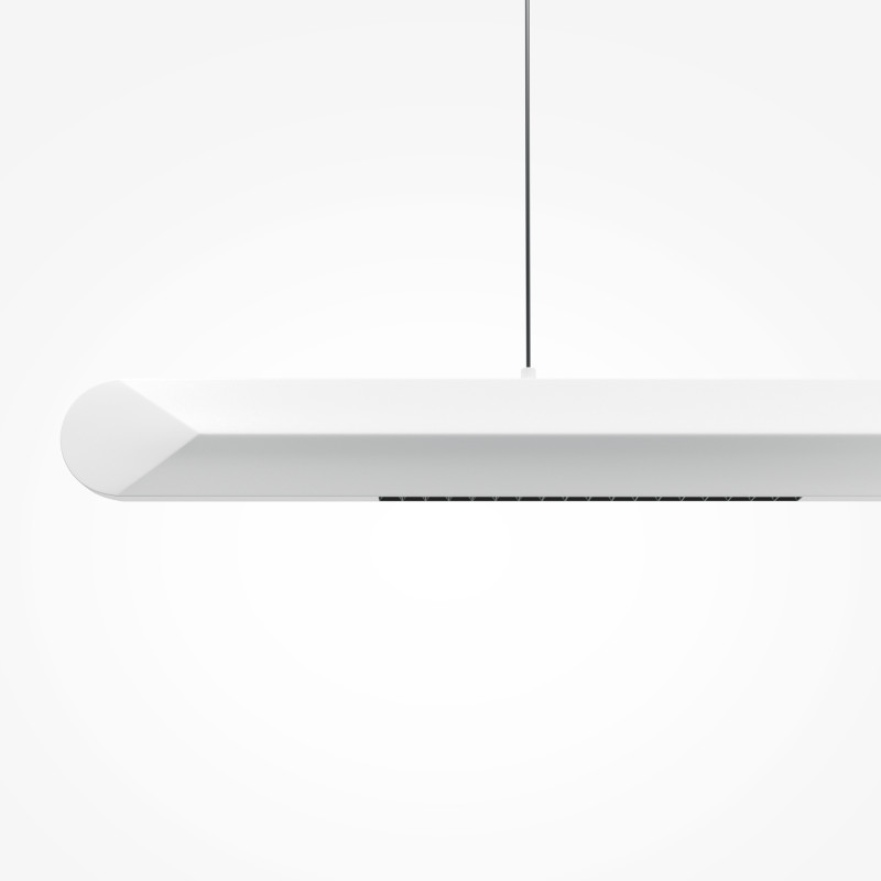 Подвесной светильник 120*4*314 см, LED, 40W, 3000К, Maytoni Motion MOD276PL-L40W3K белый