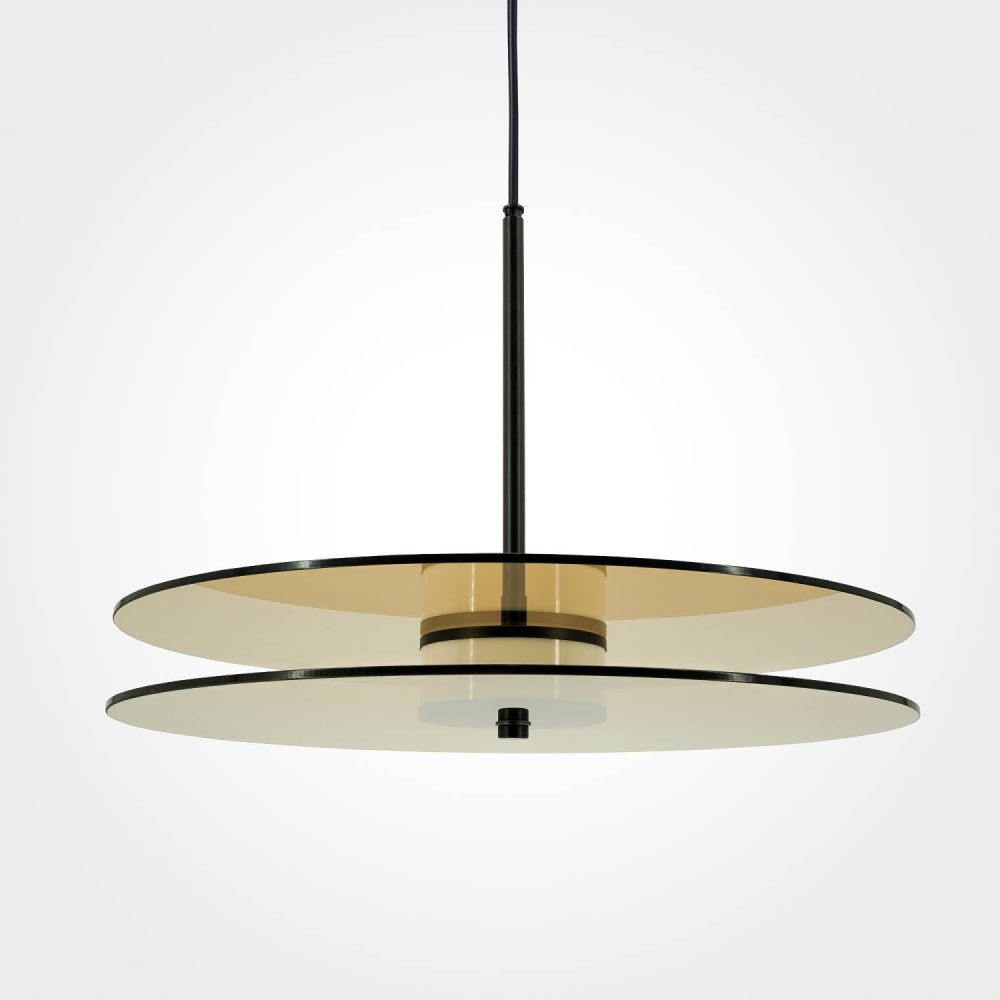 Светильник подвесной *47-200 см, 1*LED*7W, 3000K, Lightera Echuka LE142L-38BR, Черный