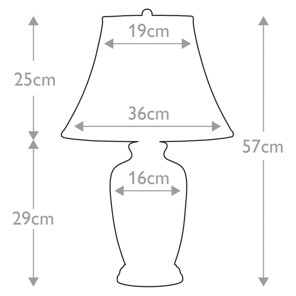 Настольная лампа Elstead Lighting, Арт. BLUE-G-JAR-TL