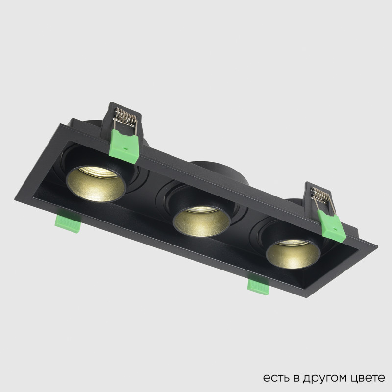 Встраиваемый светильник 26 см, Crystal Lux CLT 069C3 BL, черный