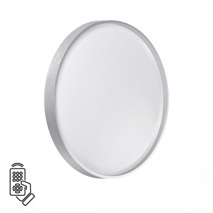 Светильник 40 см, 48W, 3000-6000K, Sonex GABY 7784/DL, белый-серебристый