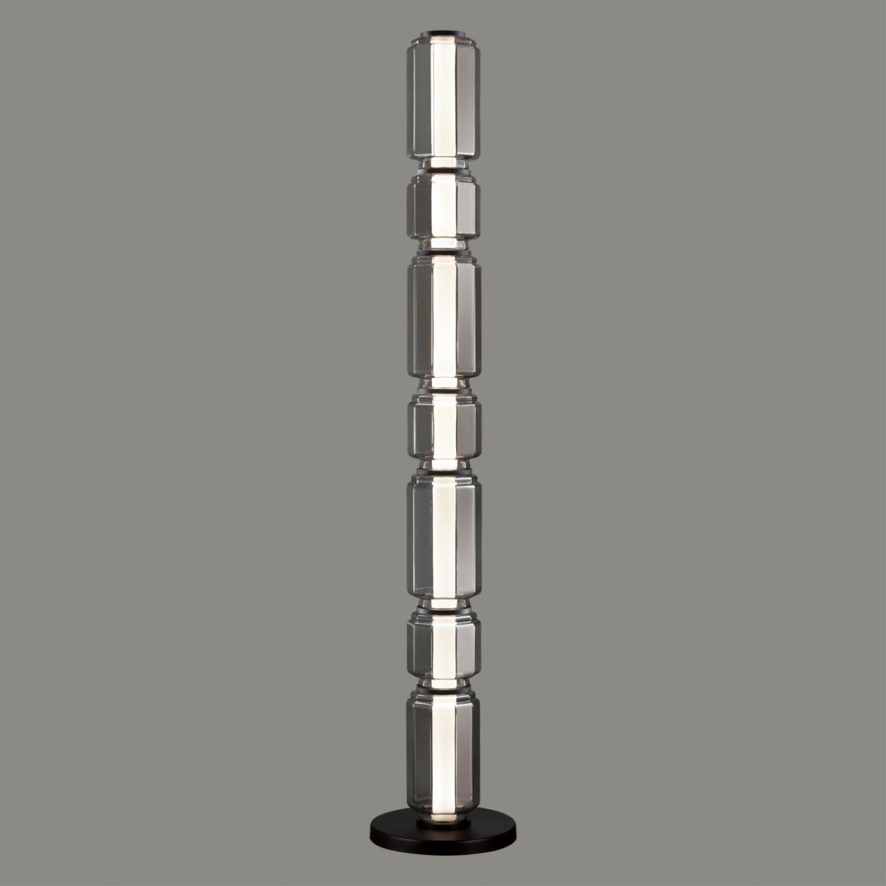Торшер 30*30*164 см, 1*LED*53W Odeon Light Jam 5408/53FL черный