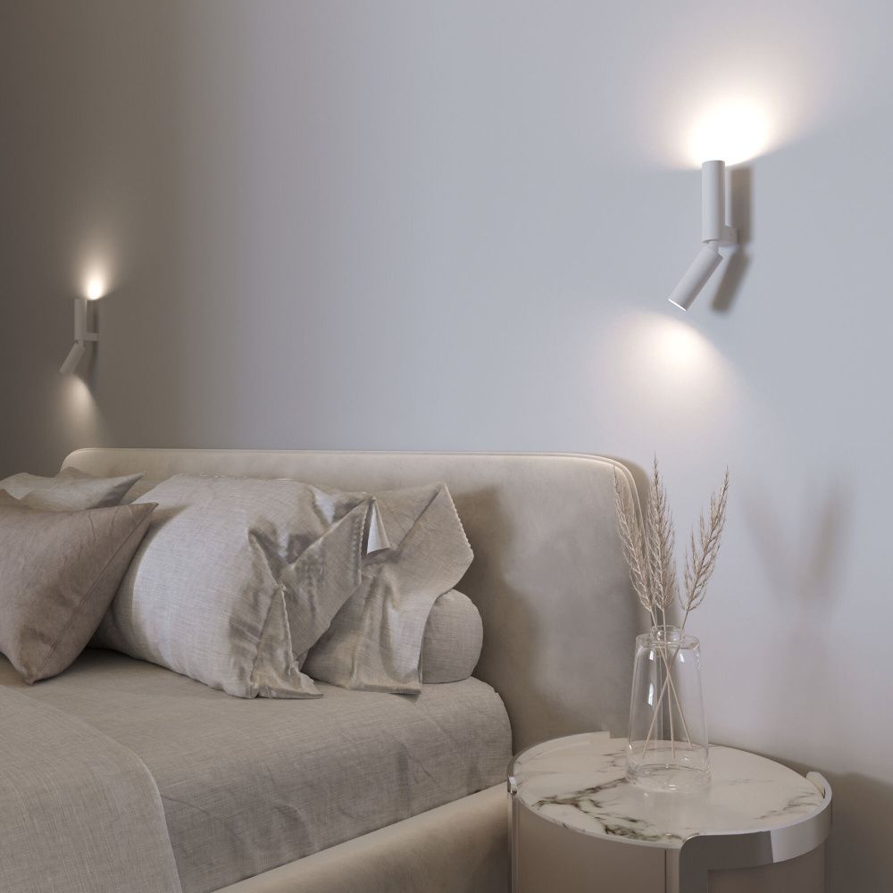 Бра 3,5*25 см, LED 6W, 4200К, 1-2 м2 Eurosvet Pitch 40020/1 LED белый