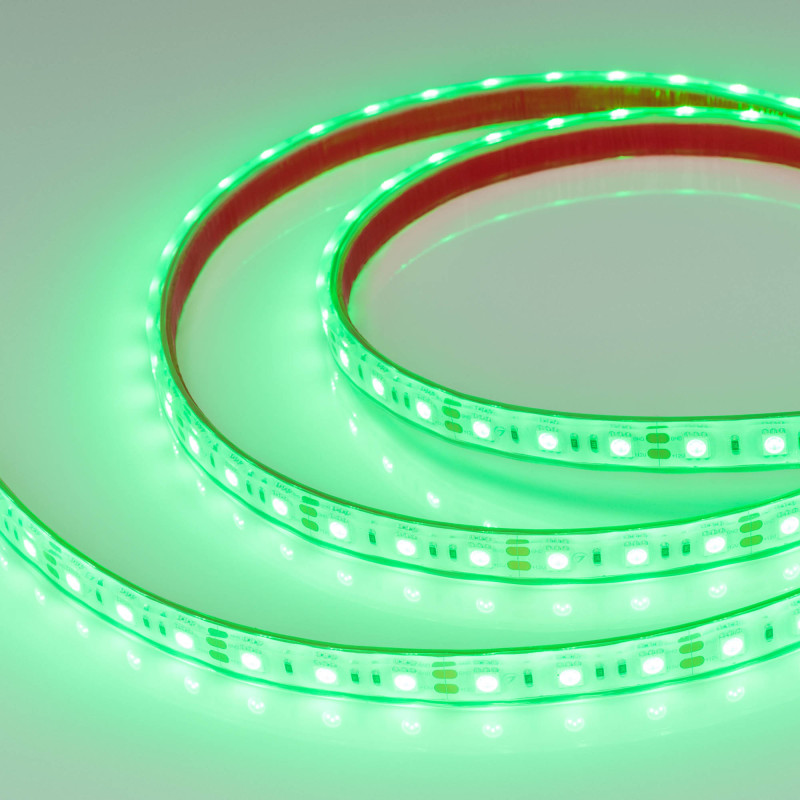 Лента герметичная RTW-PFS-B60-13mm 12V Green (14.4 W/m, IP68, 5060, 5m) (Arlight, 14.4 Вт/м, IP68) 036442. Цена указана за 5 метров. Продается кратно 5 метрам.