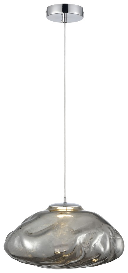 Светильник подвесной Wertmark Isola WE219.02.163, 30*30 см, хром