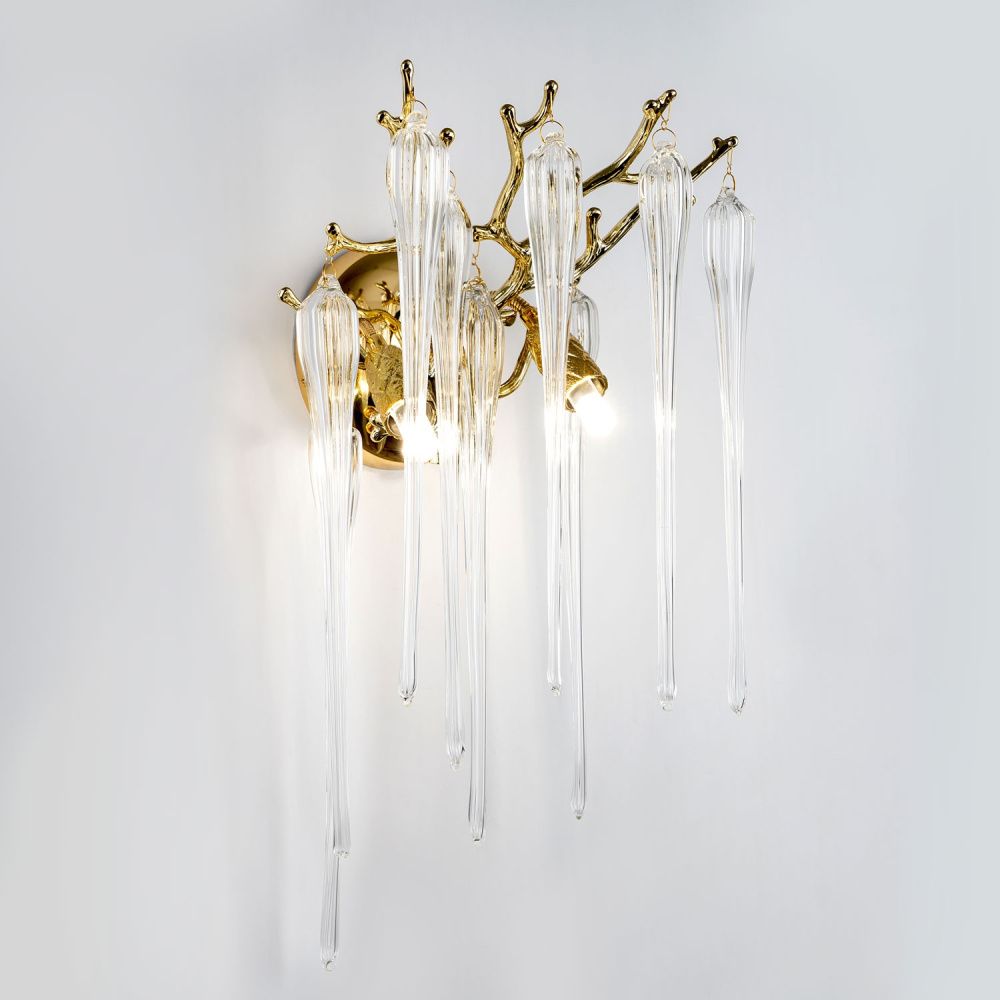 Настенный светильник 30*25,5*50 см, 2xG9 MODESTYLE MS.2114.350 GD золото