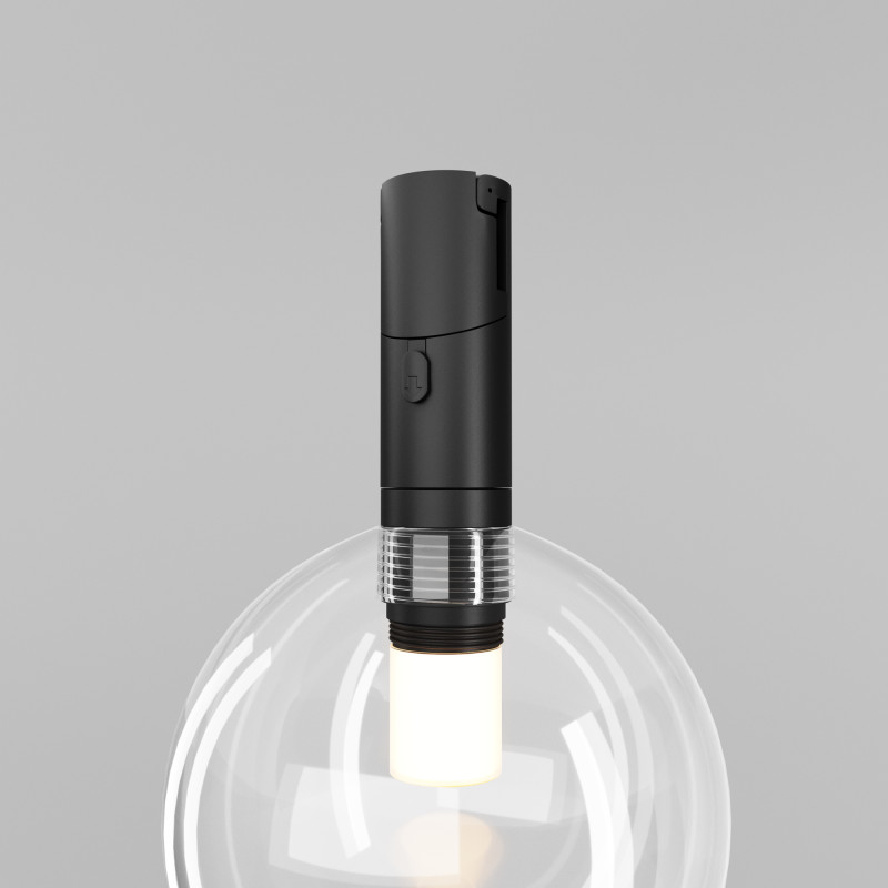 Трековый магнитный светильник 10 см, 3W, 3000K, Maytoni Bubble TR205-1-3W3K-B