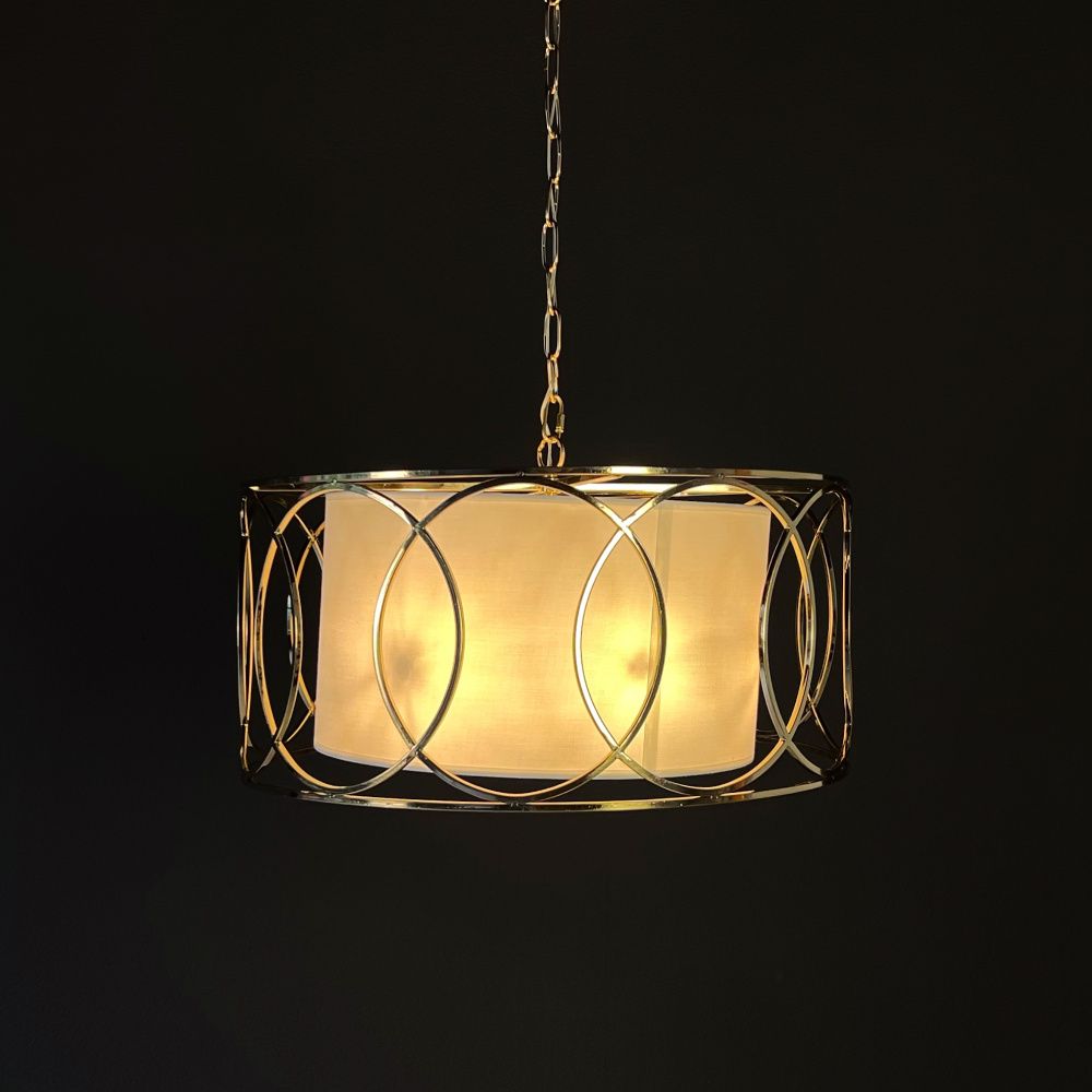 Люстра Antic solo chandelier 55*55*25 см, 6*E14*40W, ImperiumLoft 40.263, Золотистый