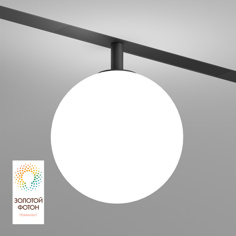 Светильник на шине 13*19,5 см, LED * 5W, 3000-6500К, Denkirs Smart Moon DK8051-BK, черный