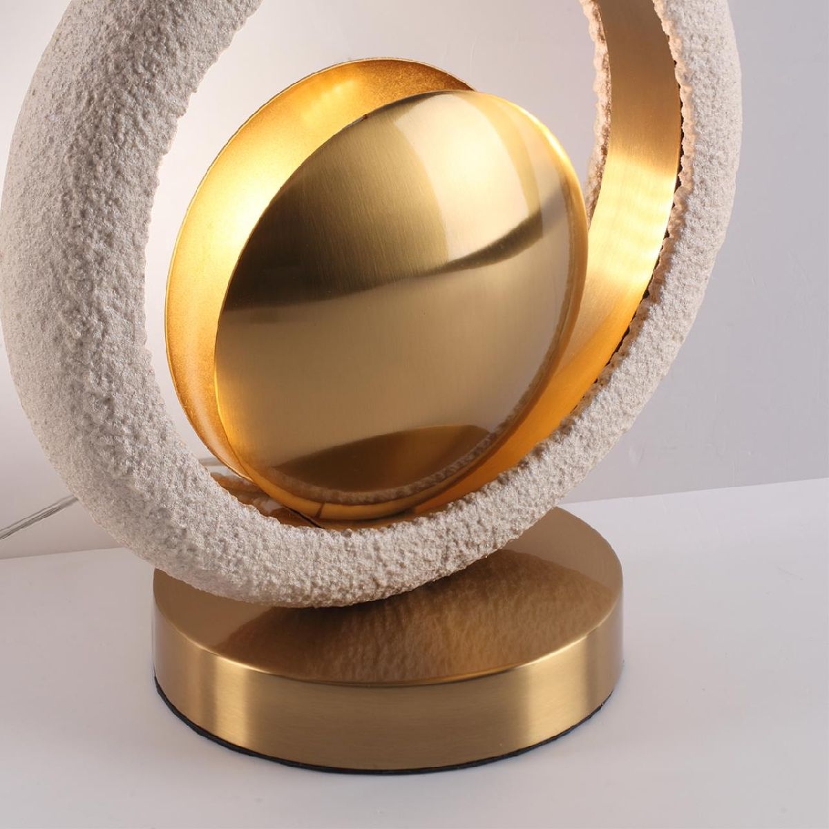 Настольная лампа 29 см, Odeon Light Hightech Saturn 5443/1T, бронза