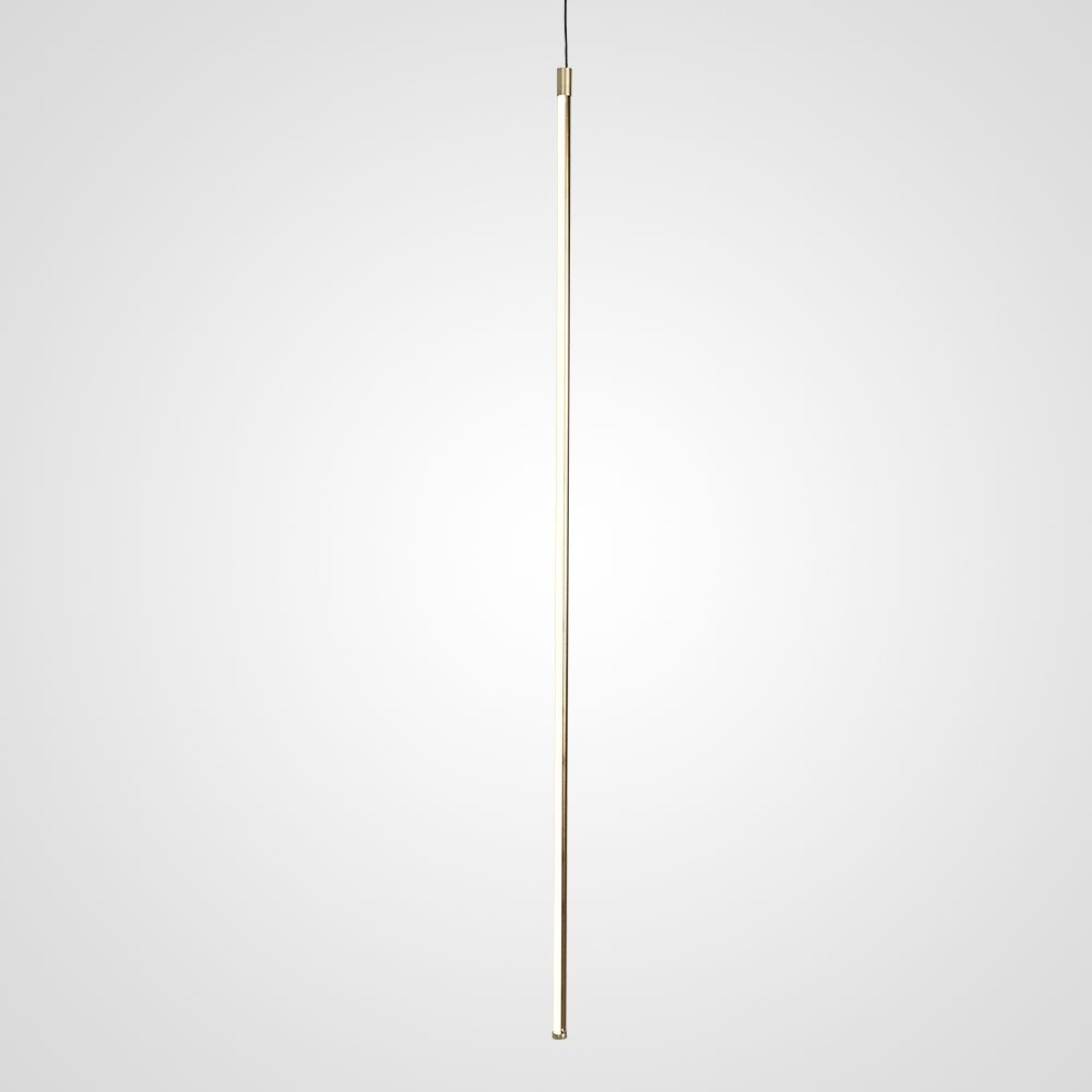 Подвесной светильник KEMMA H120 Gold 1,5*1,5*120 см, 1*LED*17W, 3000K, ImperiumLoft KEMMA01, Золотистый