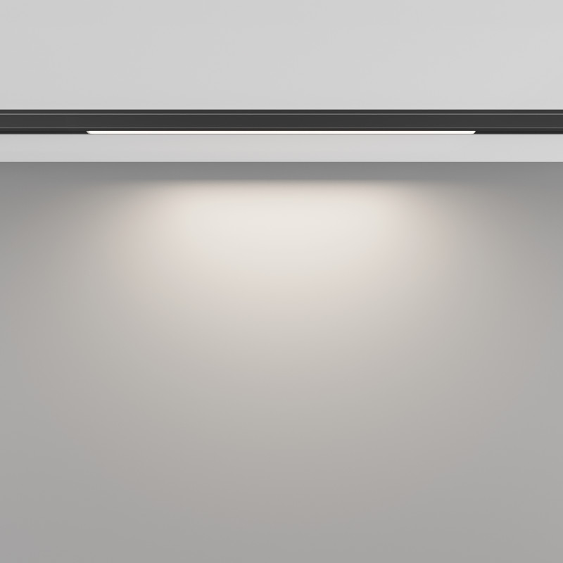 Трековый светильник 30*0,5*1,2 см, LED 5W 4000K Maytoni Technical Accessories for tracks Levity Basis TR190-1-5W4K-B черный