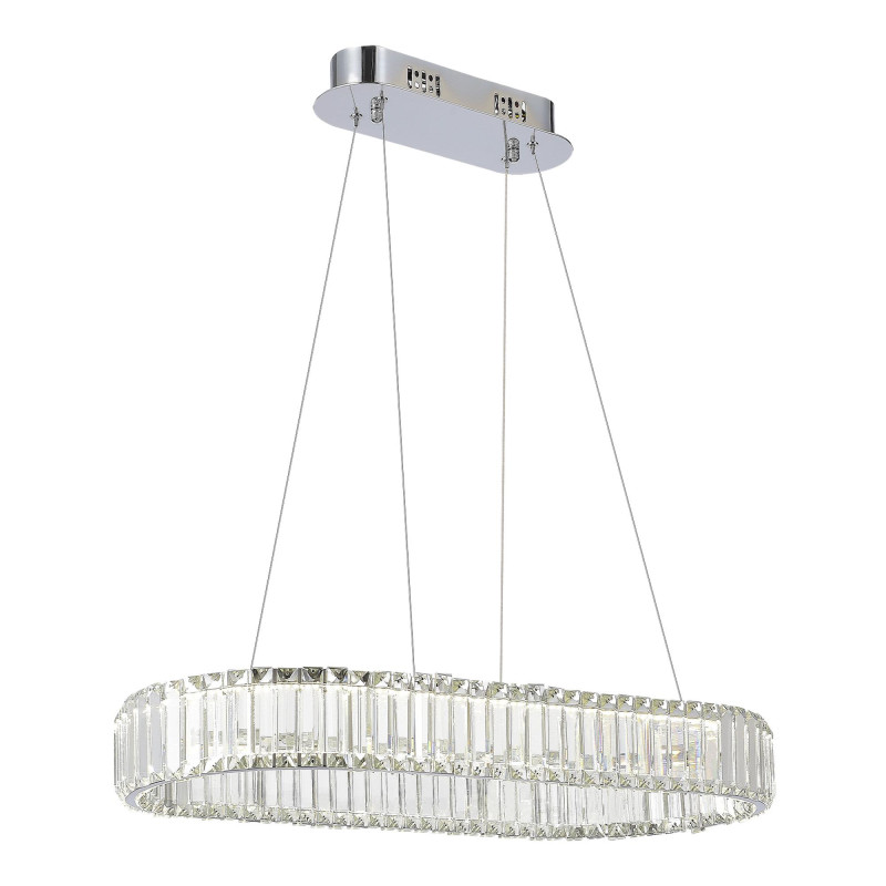 Светильник подвесной 37*200 см, LED*1*60W, 4000K, St Luce Tivoli SL1622.123.01, Хром