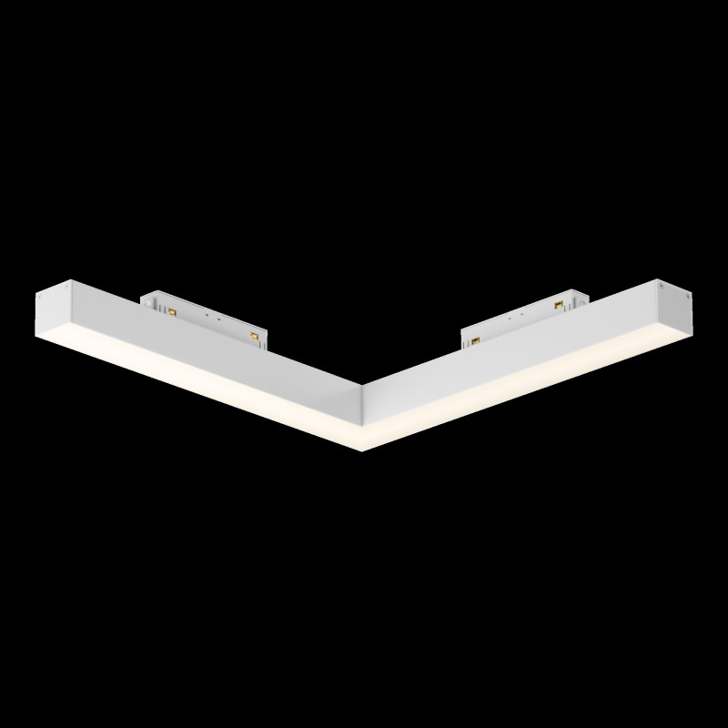 Трековый светильник 3,35*30*5 см, LED 24W, 3000К, Белый Maytoni Basis TR078-2-24W3K-W