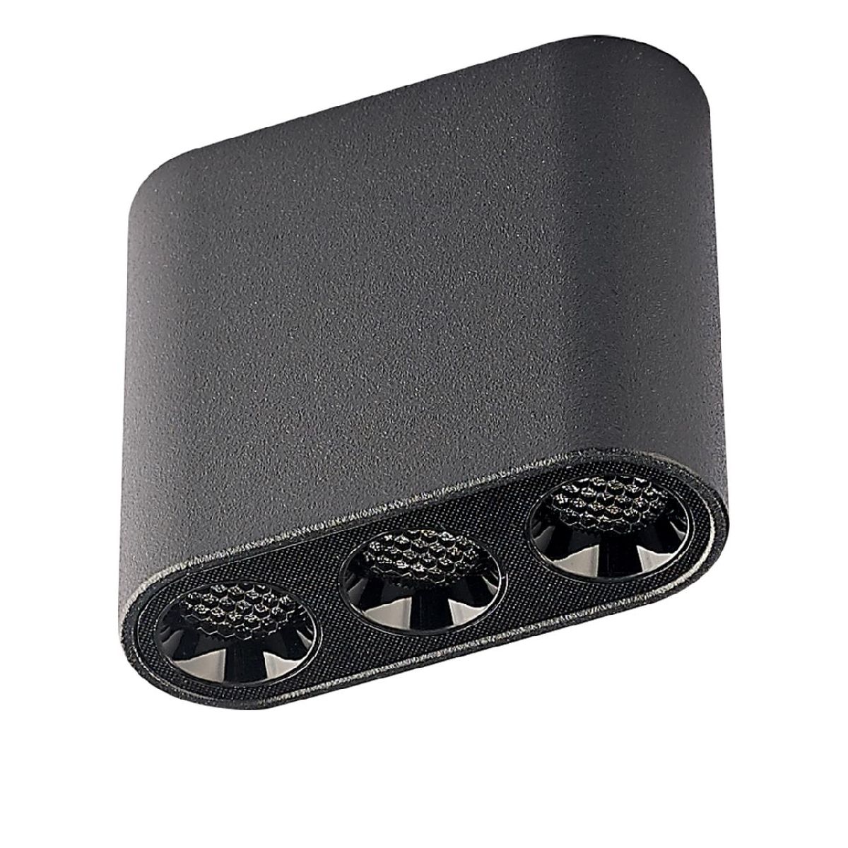 Накладной светильник 6 см, 8W, 3000K, Odeon Light Small 7092/8CL, черный