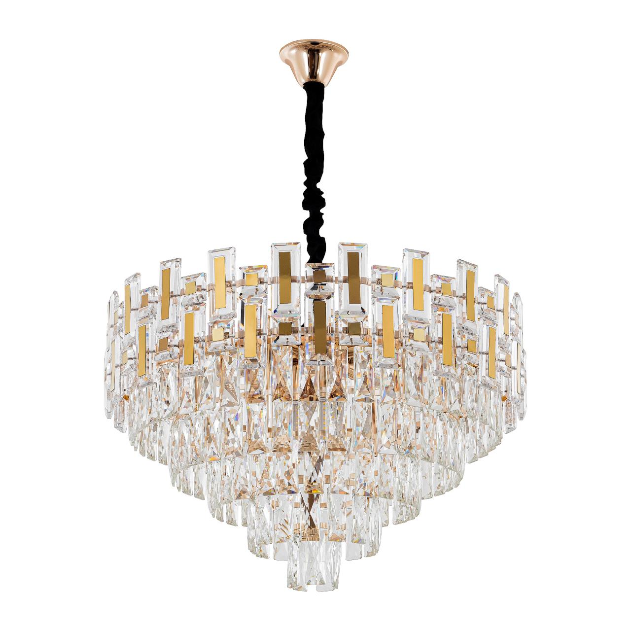 Подвесная люстра 60*60*100 см, Е14 12x40W, Золото MODELUX ML.88801.12