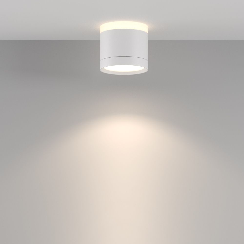 Потолочный светильник 9*7 см, 1*GX53*12W, K, Maytoni Pauline C120CL-GX53-W, Белый