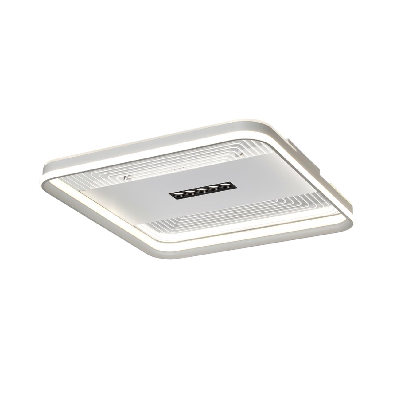 Потолочный светильник 48*48*7 см, LED 2*110W, 3650-4150-4750 К, Sonex Solar 7664/110LS, белый