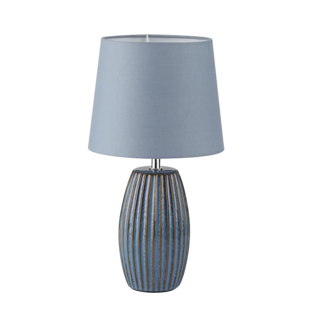 Настольная лампа 37 см, 1*E27*60W, Lumion Lapuna 8123/1T, синий