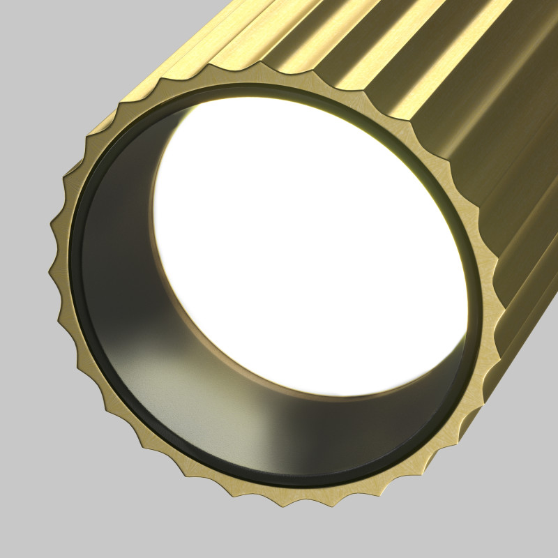 Спот 10*5,6*14,4 см, GU10, 10W, Maytoni Technical calipso C110CL-01-GU10-BS латунный