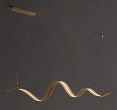 Светильник подвесной ElegantLight DZN-11314 БРОНЗА D1500/H200+2000/1/LED/25W/4500K ZEUS 24-03