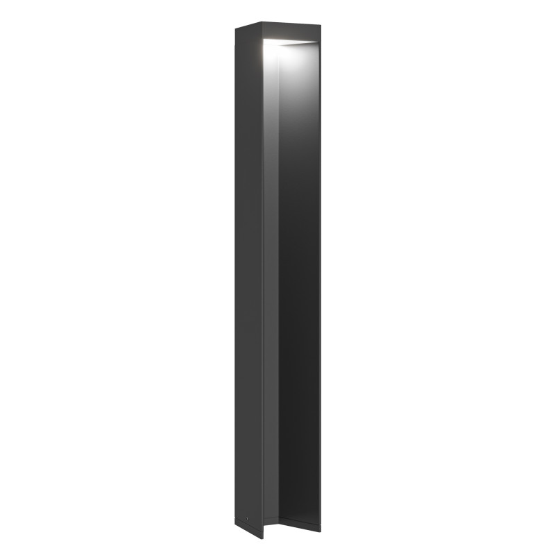 Светодиодный светильник 65 см, 9W, 4000K, Maytoni Essen O596FL-L9GR4K1, серый