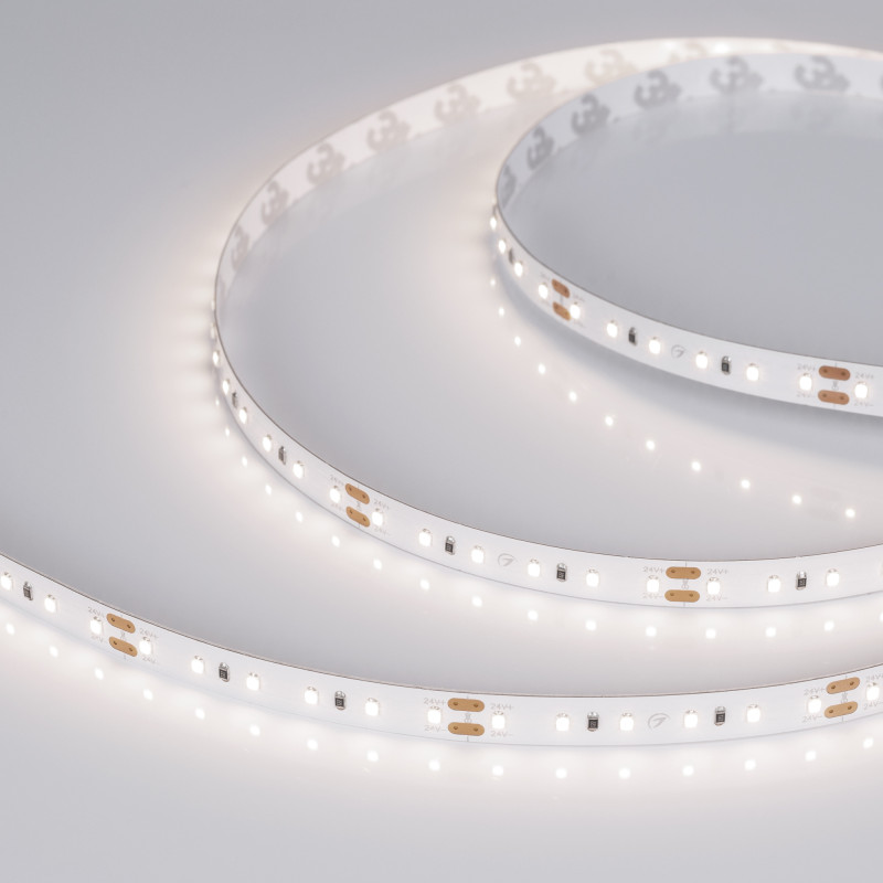Лента MICROLED-M120-8mm 24V Day4000 (6.5 W/m, IP20, 2216, 5m) (Arlight, Открытый) 024437(2). Цена указана за 5 метров. Продается кратно 5 метрам.