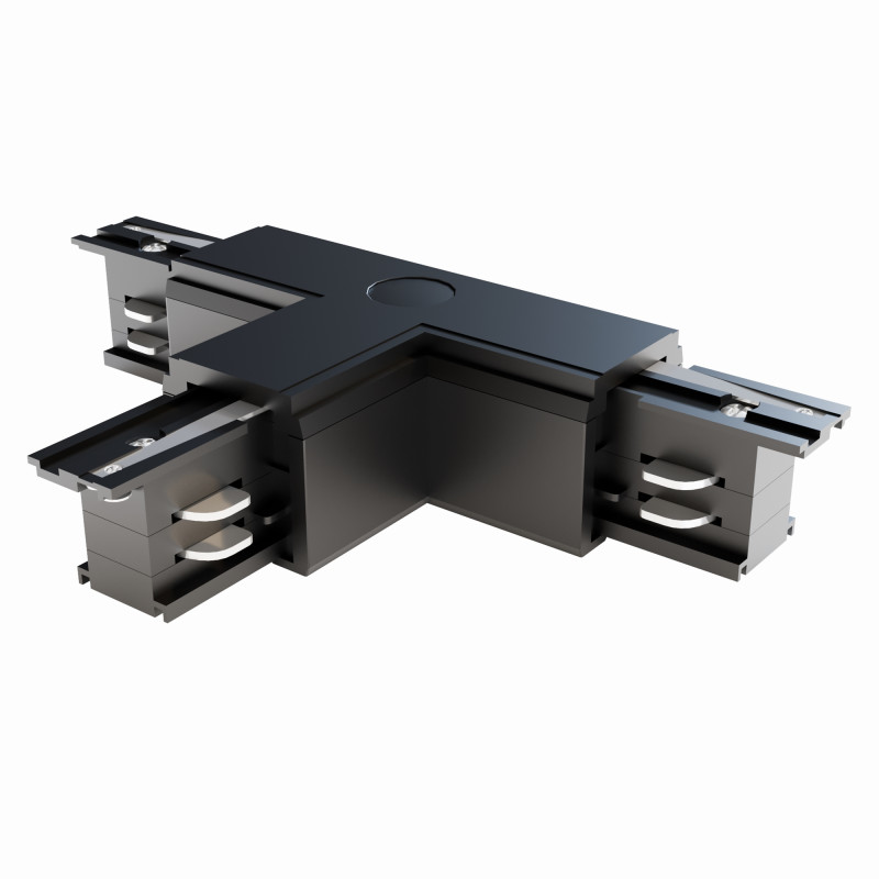 Коннектор для шинопровода Maytoni 3 phase track system TRA005CT-31B-R, черный