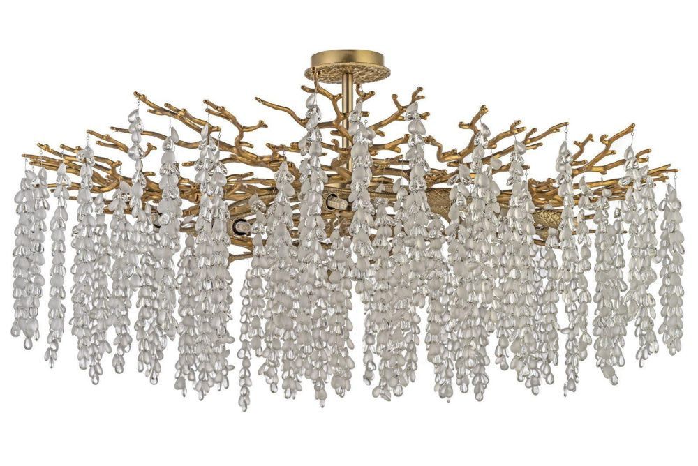 Люстра потолочная *100* см, 14*G9*40W, Dio D`arte Tavenna Antigue Tavenna H 1.3.100.800 A, Антик