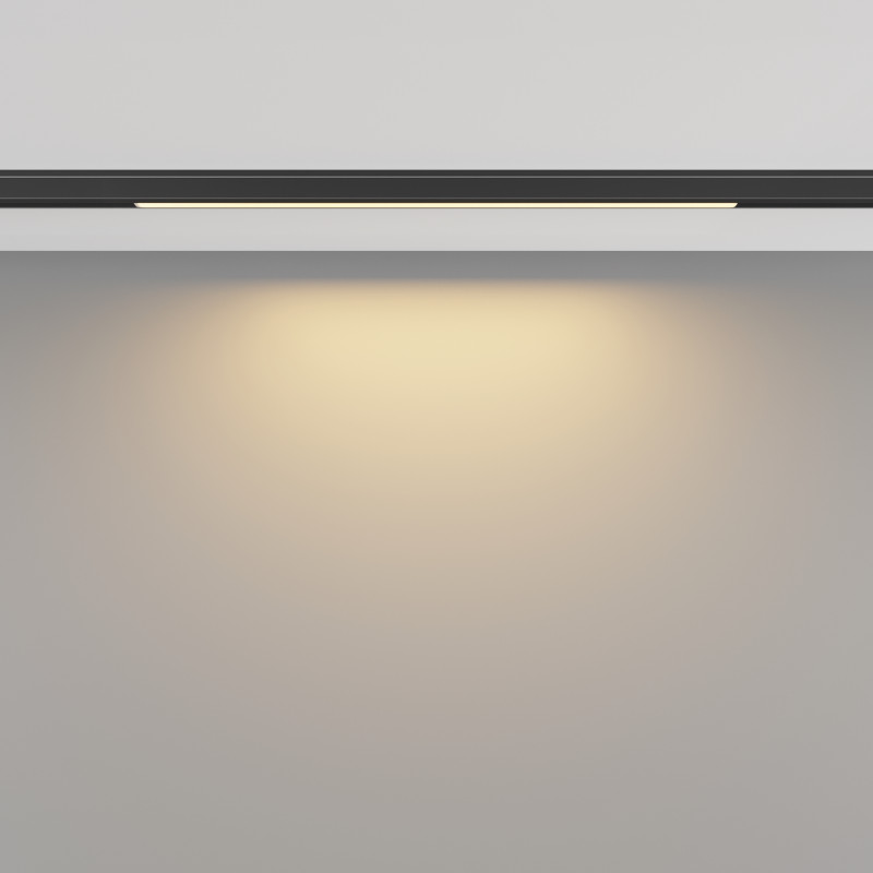 Трековый светильник 0,5*30*1,2 см, LED 5W 2700K 100° Maytoni Technical Basis Exility TR190-1-5W2.7K-B черный