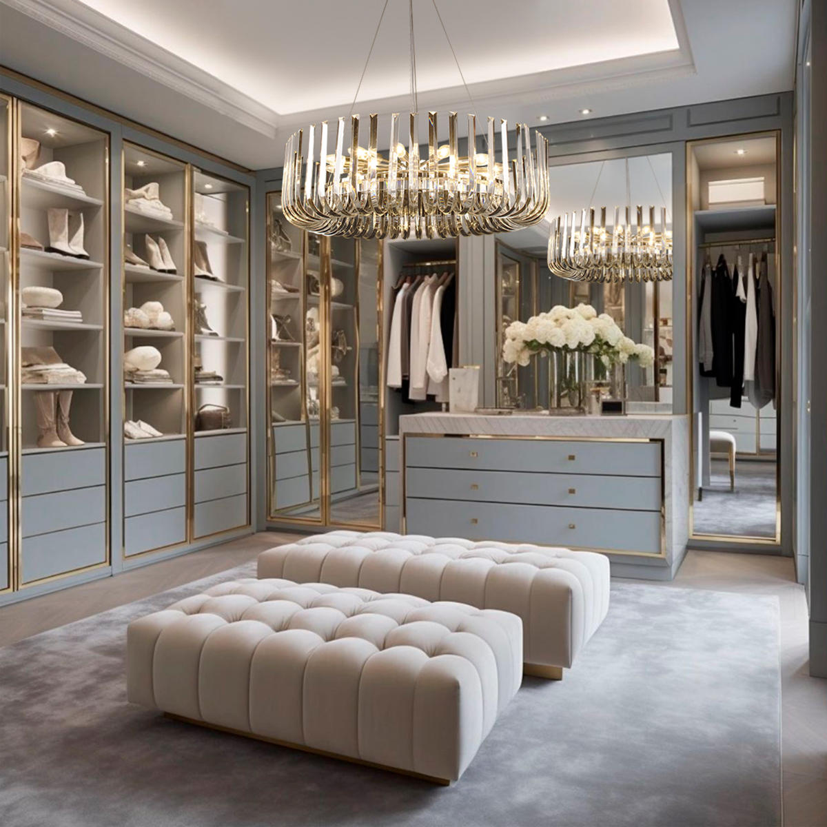Подвесной светильник 60*25 см, 8*E14 LOFT IT Dakota никель 10300/600 Nickel