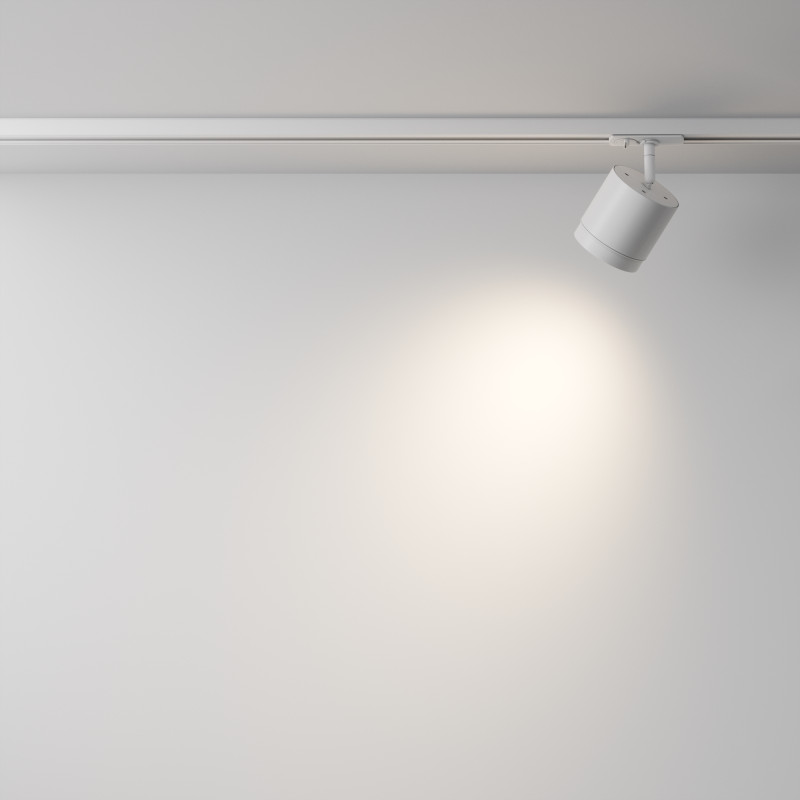 Трековый светильник 8,2*14,8 см, 1 GX53*15W Polar TR088-1-GX53-W Maytoni Single phase track system Unity, Белый