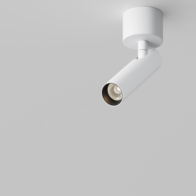 Спот 3*3*16,6 см, LED, 6W, 3000К, Maytoni Technical Focus T C141CL-L125-6W3K-W белый
